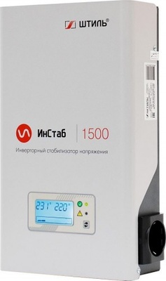 Стабилизатор напряжения однофазный ШТИЛЬ ИнСтаб IS 1500 (инверторный) 220В [IS1500 (220 В)]